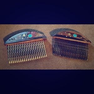 Vintage hair clips
